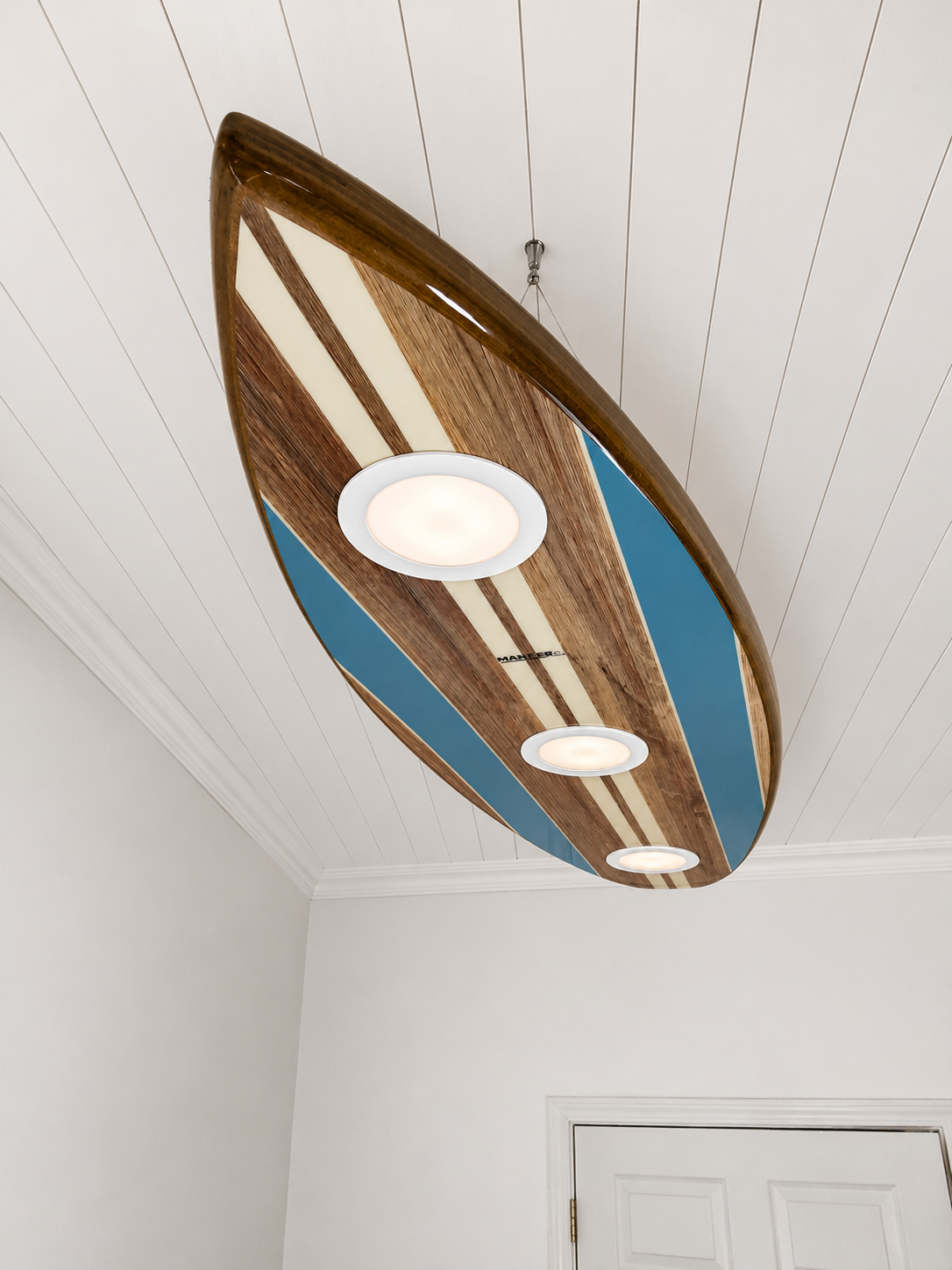 Surfboard Ceiling Light
