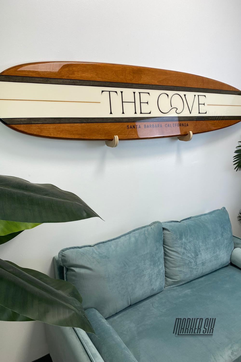 The Aloha Surfboard Wall Decor