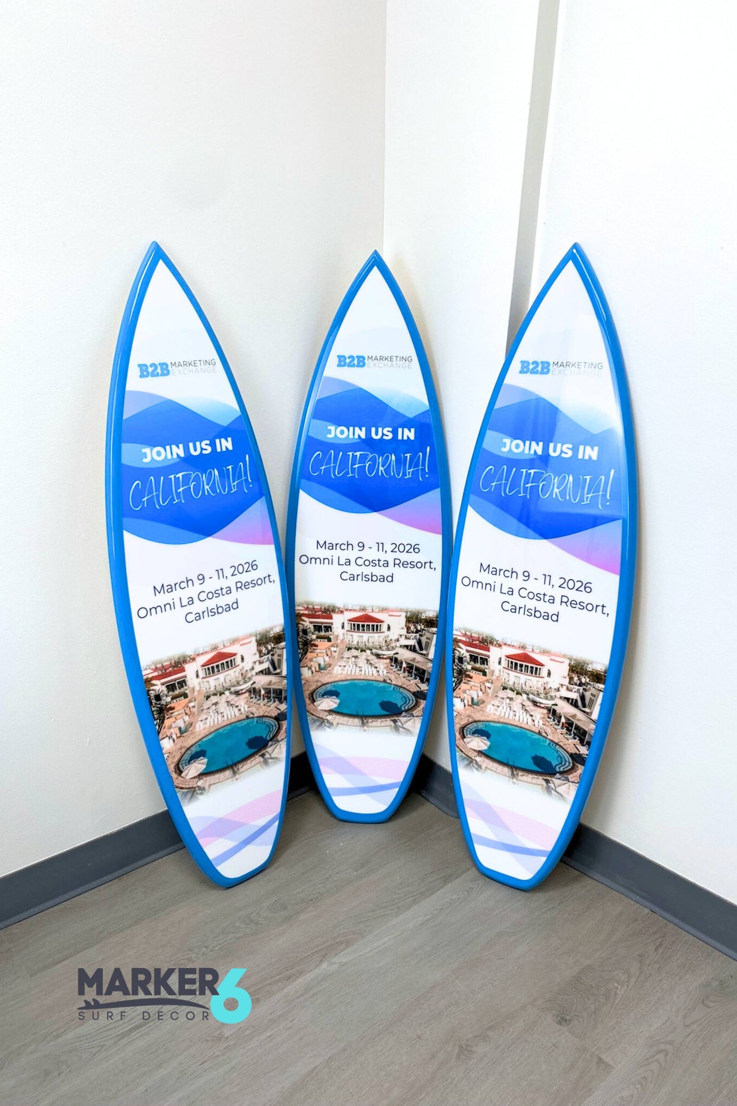 Custom Surfboard Awards for Business