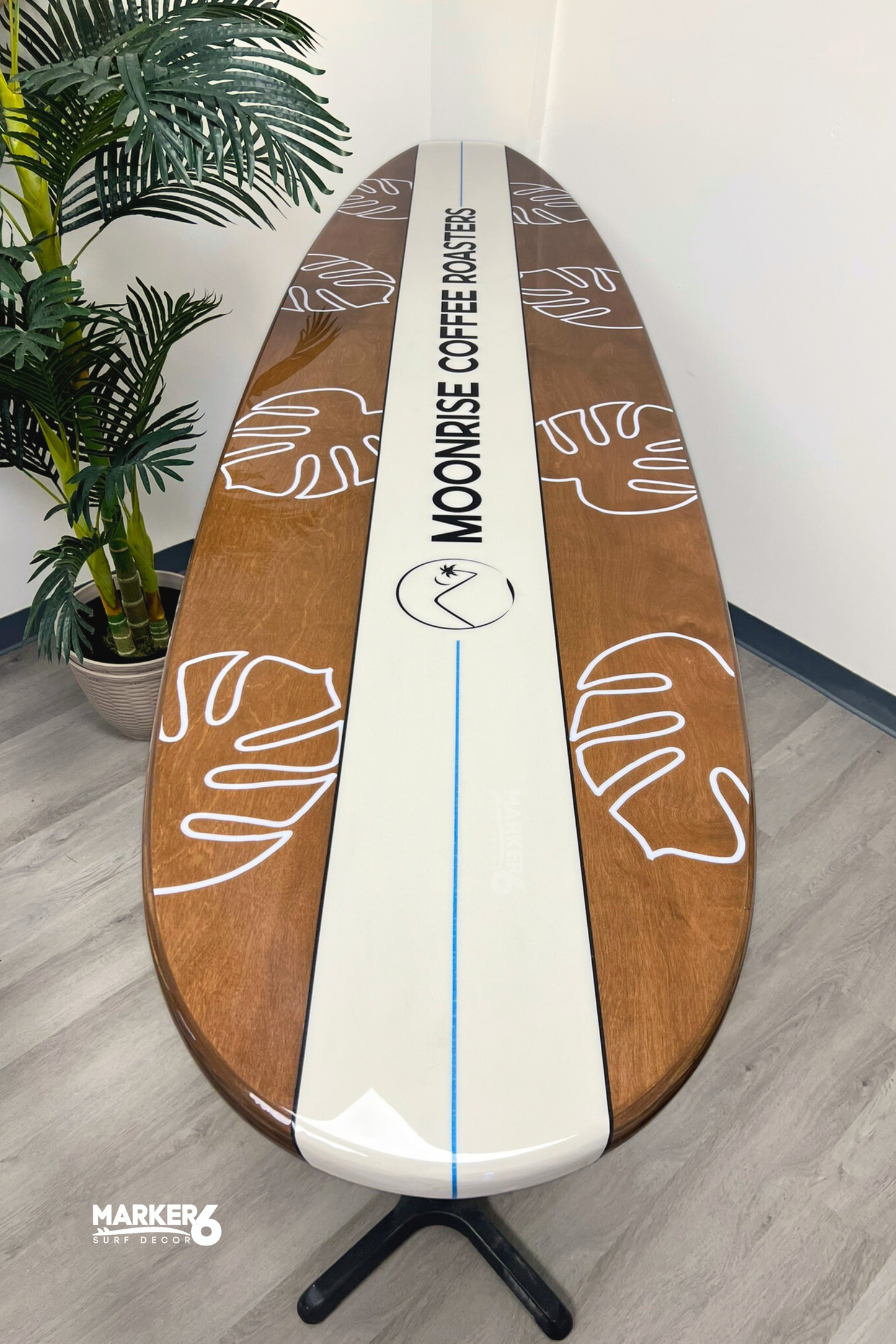 The Drifty Padillac Surfboard Bar Top
