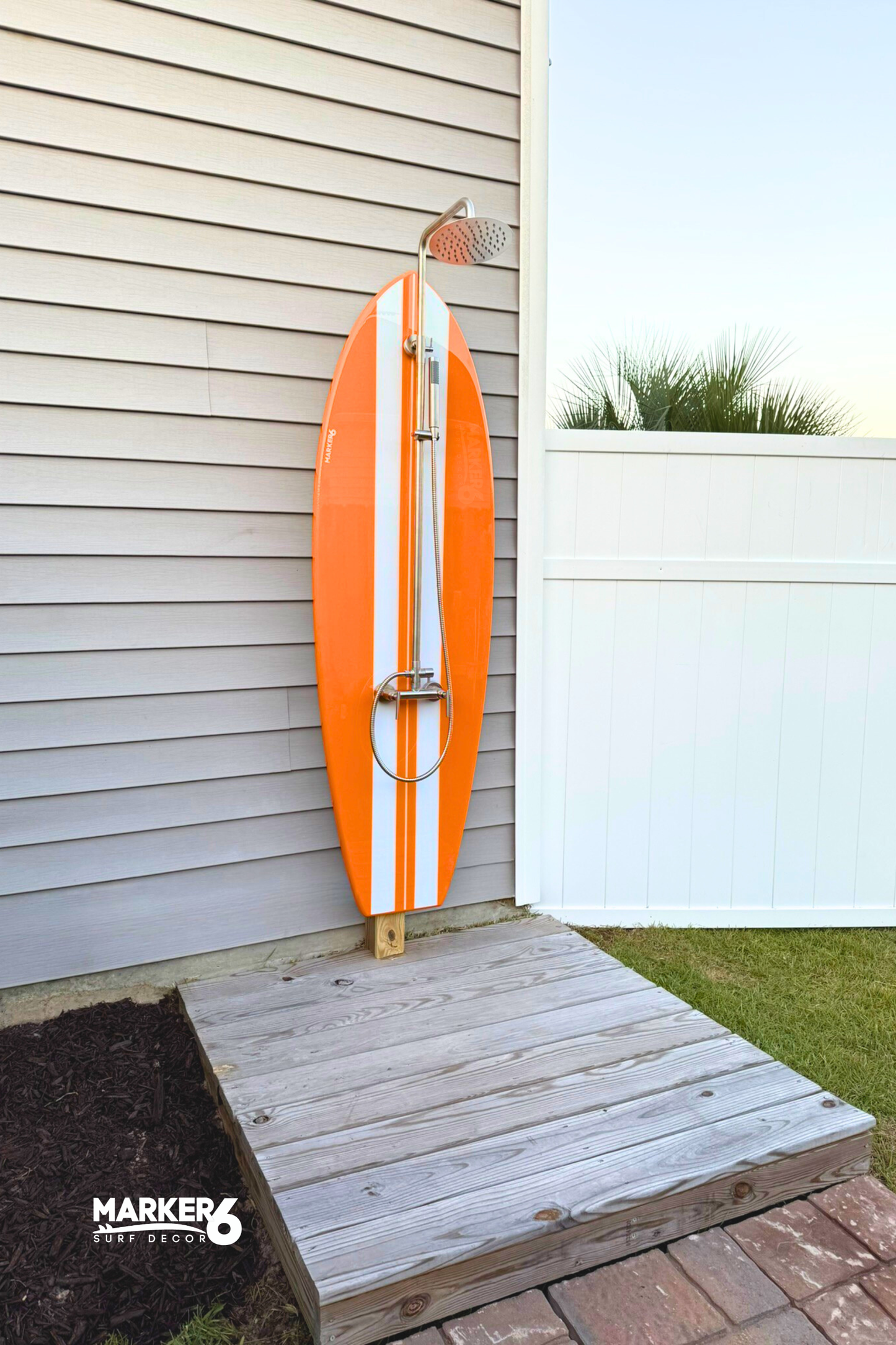 Shortboard PVC Surfboard Outdoor Shower