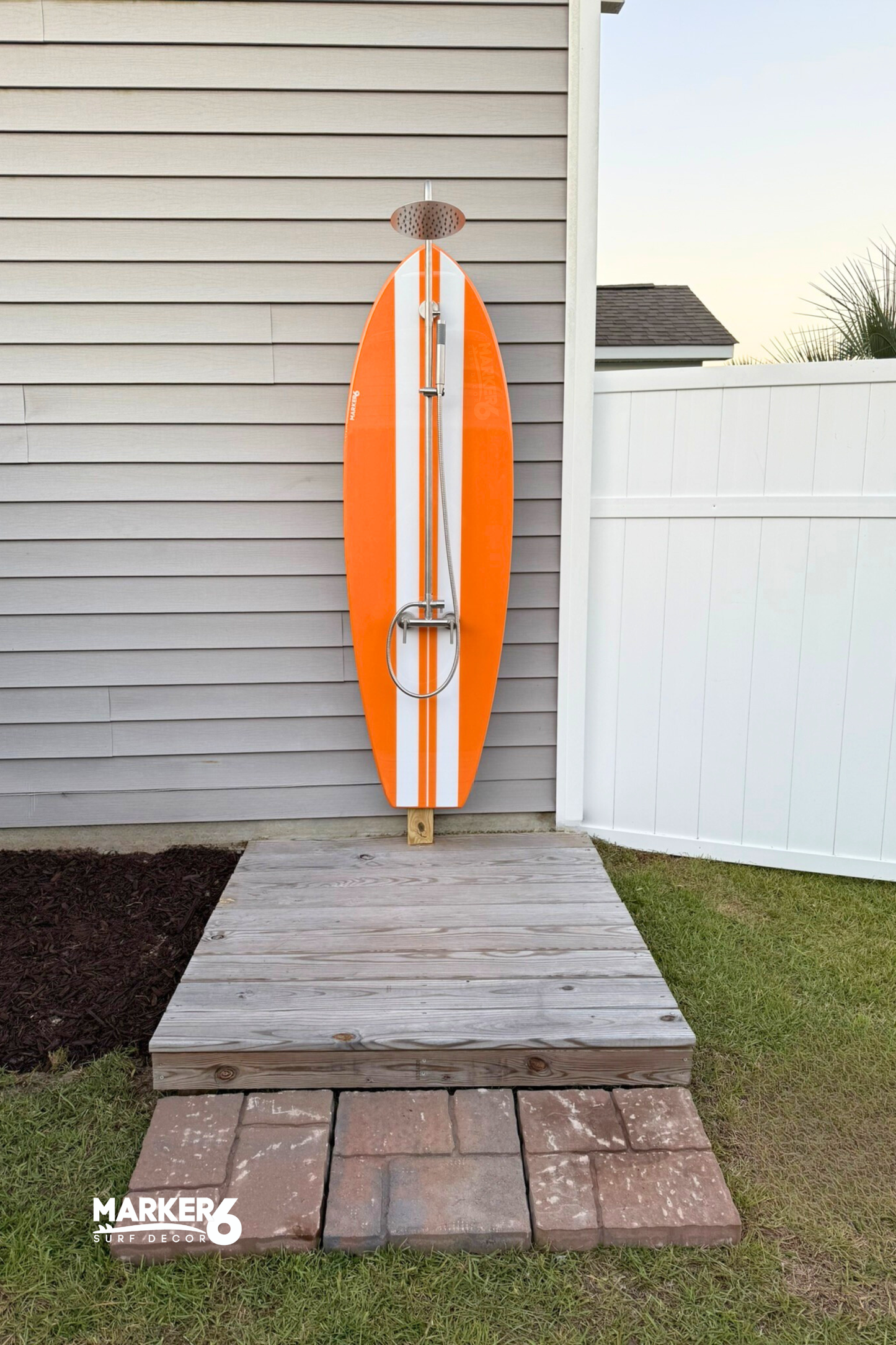 Shortboard PVC Surfboard Outdoor Shower