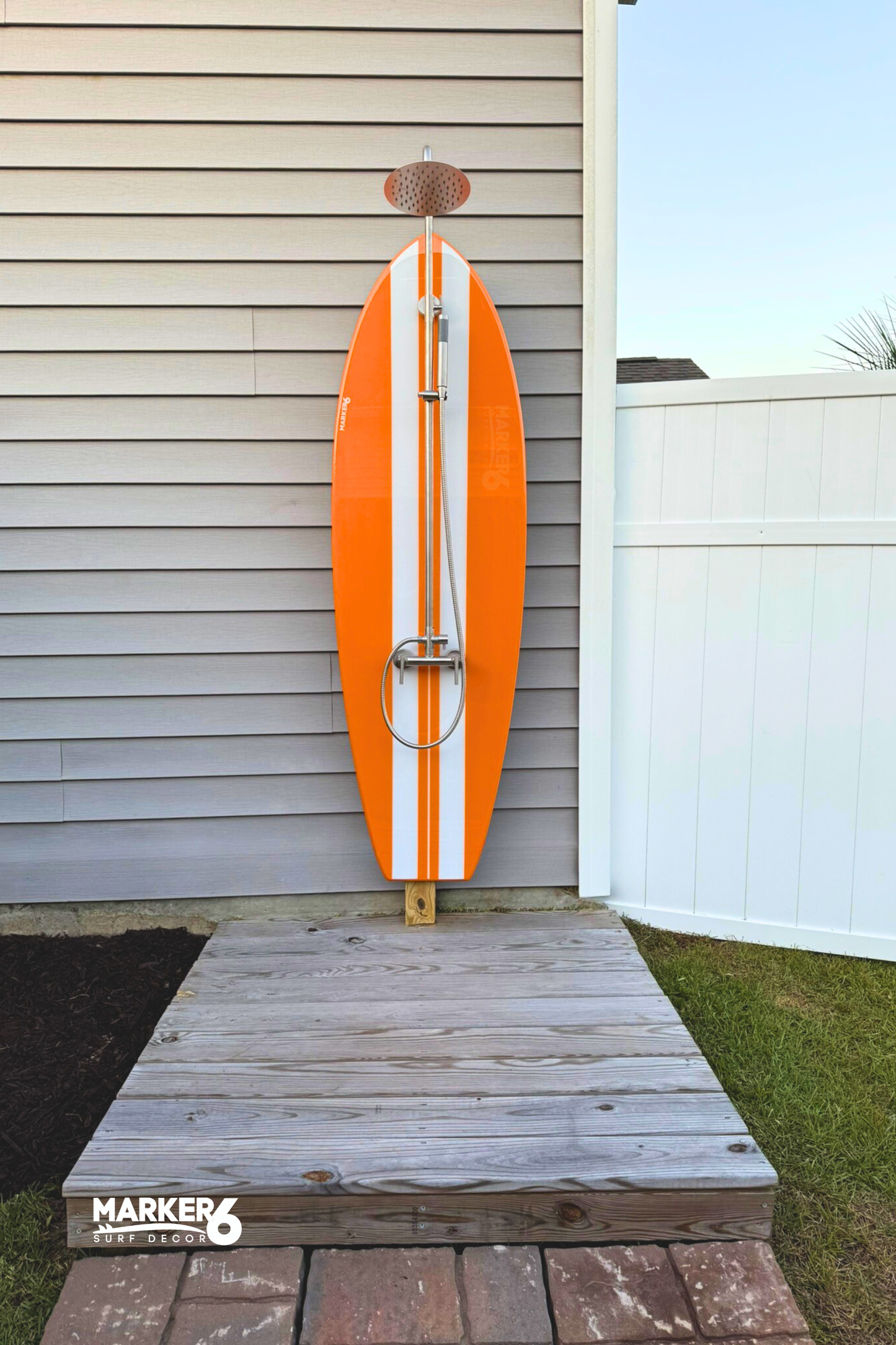 Shortboard PVC Surfboard Outdoor Shower