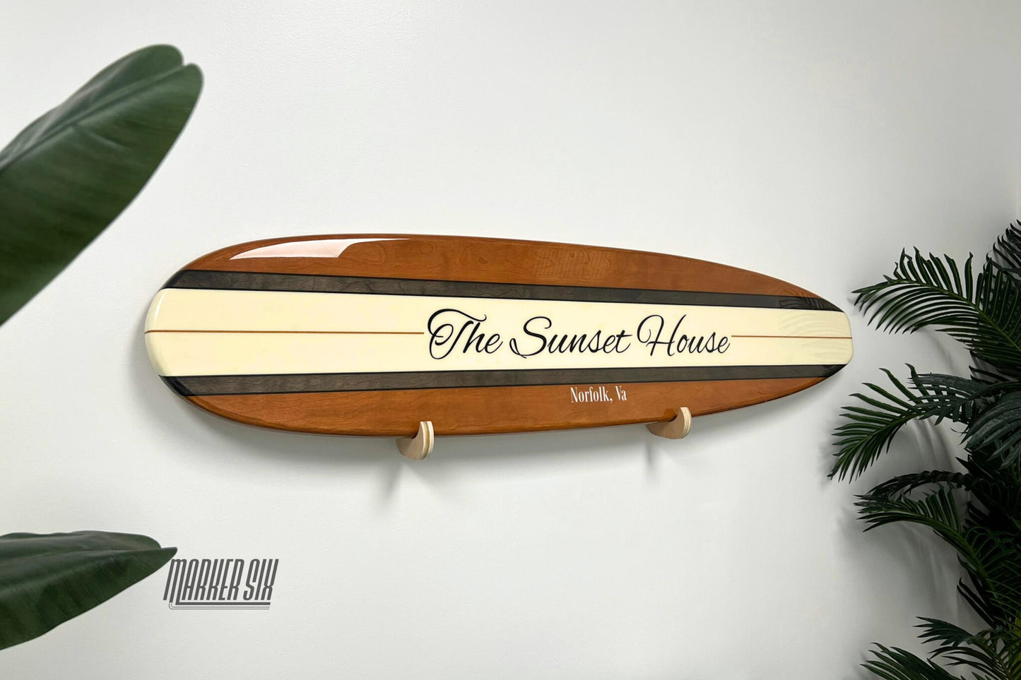 The Aloha Surfboard Wall Decor