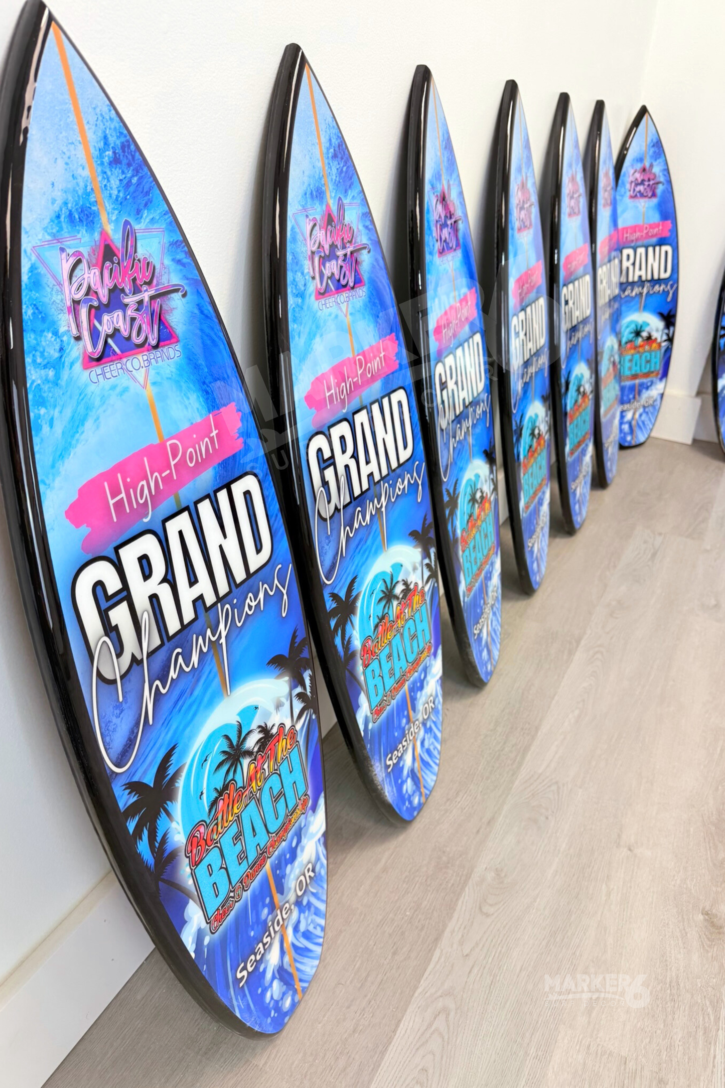 Custom Surfboard Awards for Business