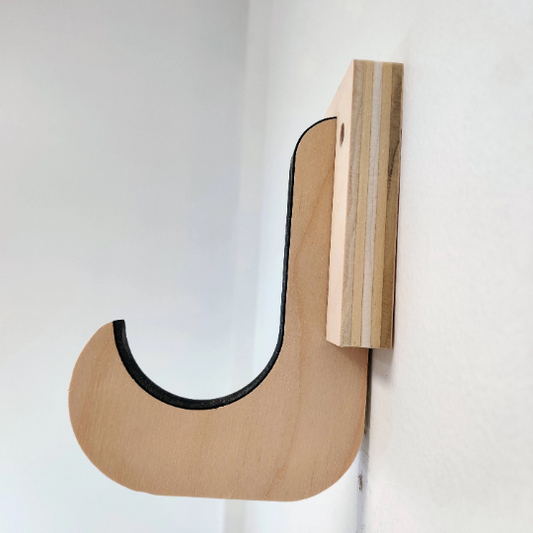 Wood Wall Mounted Hooks For Surfboard Wall Décor