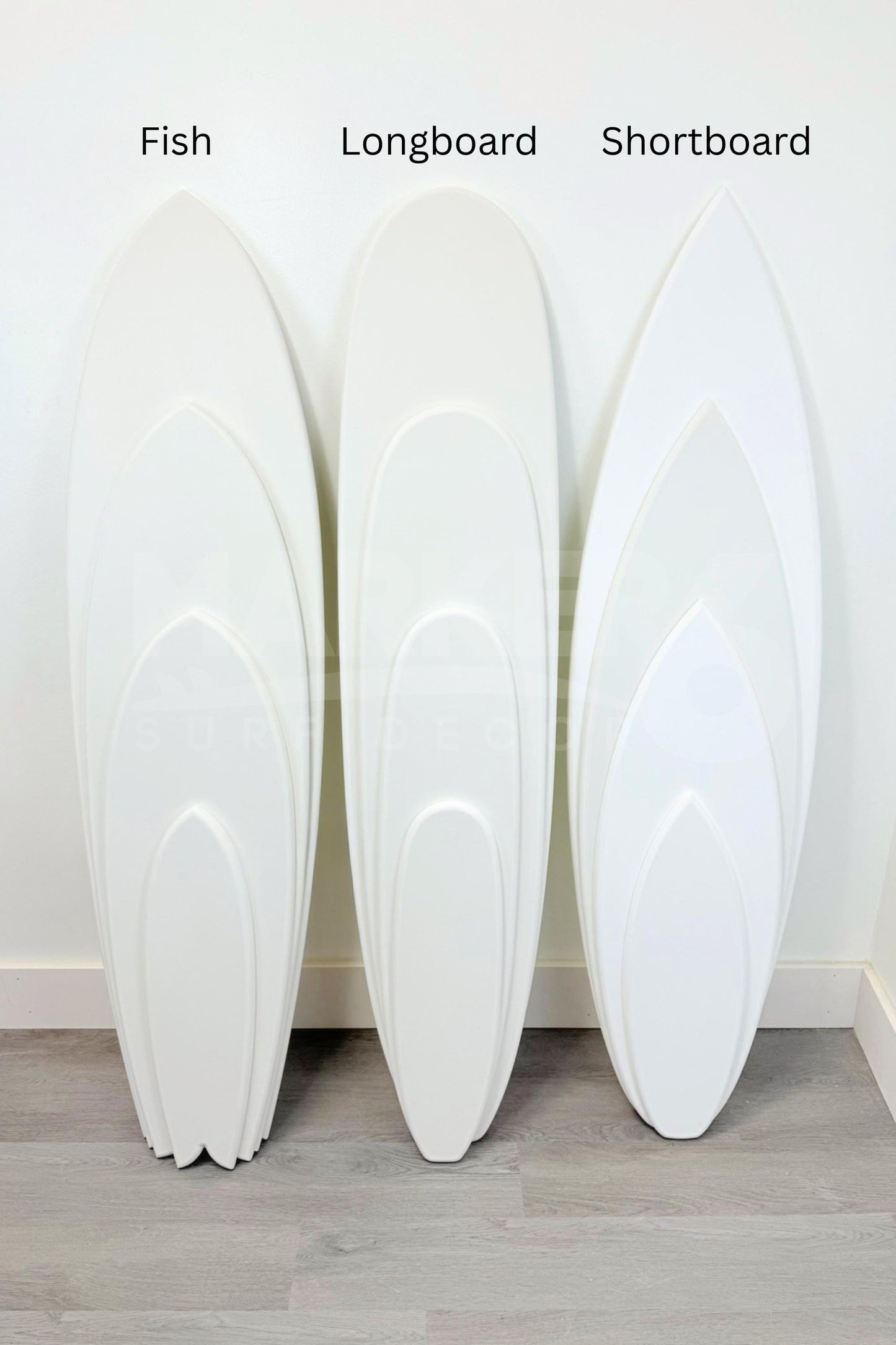 Unfinished Outdoor Waterproof Surfboard PVC Blank Various Sizes and Shapes