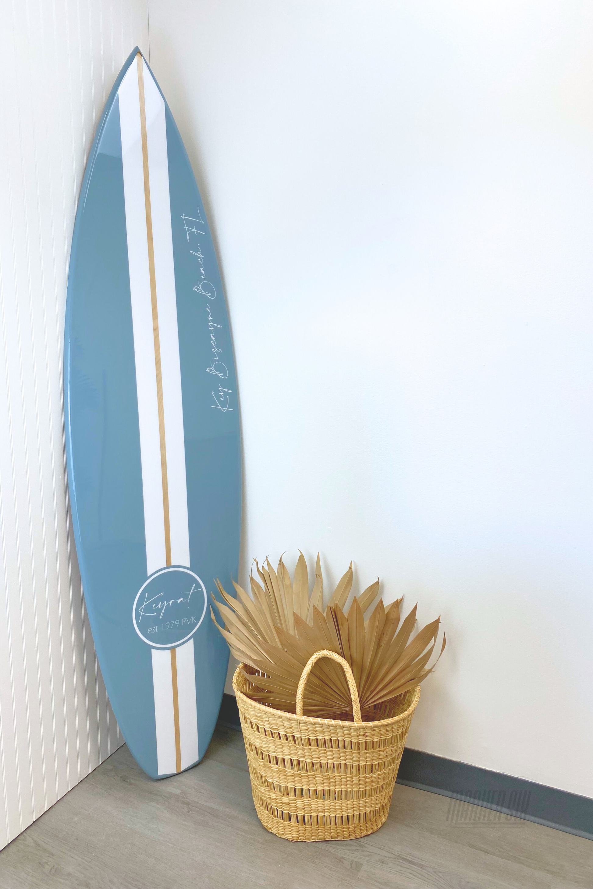 サーフィン・ボディボード CALIFORNIA EXPRESSIONS made in USA The Huntington Surfboard Wall Art – Marker Six