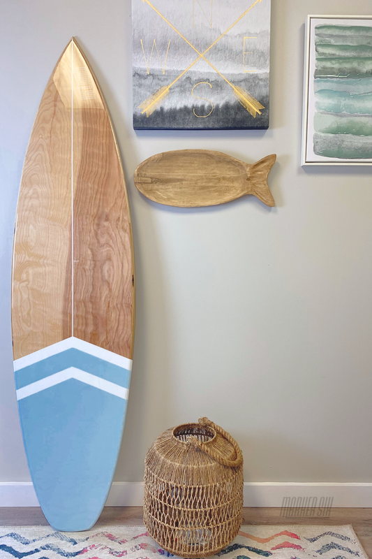 The Local Surfboard Wall Hanger