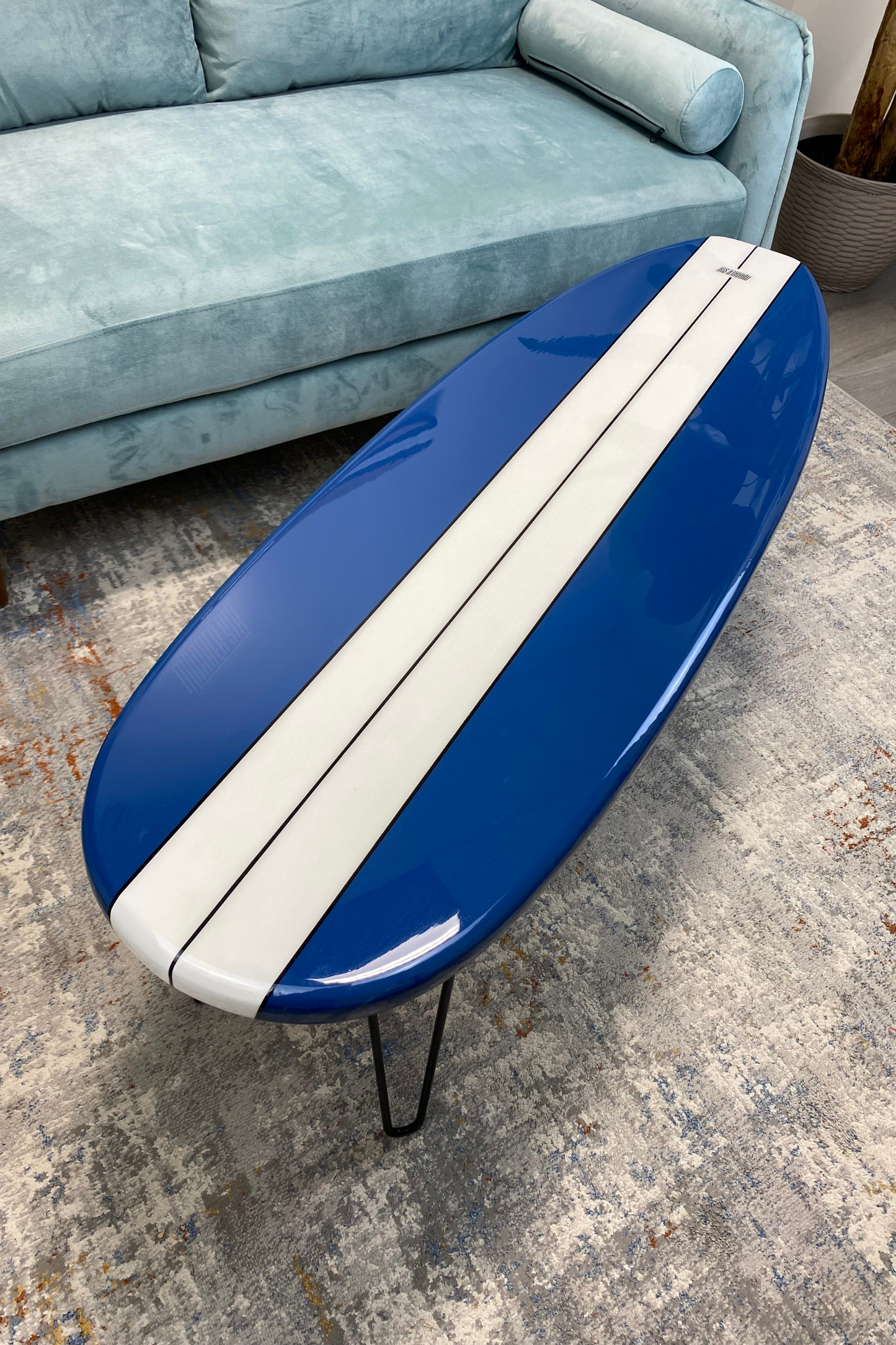 The Nags Head Classic Surfboard Coffee Table Color Options