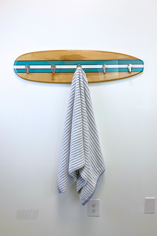 Surfboard Towel Rack