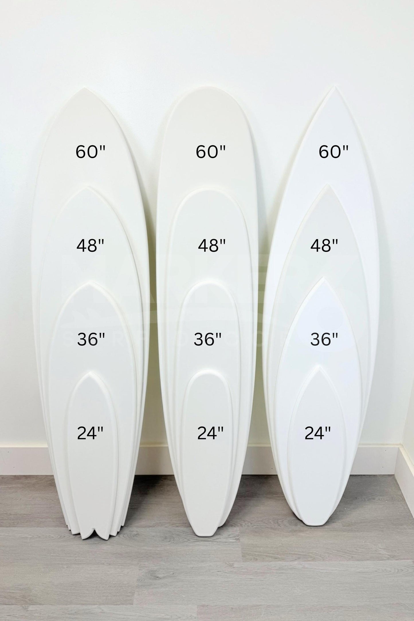 Unfinished Outdoor Waterproof Surfboard PVC Blank Various Sizes and Shapes