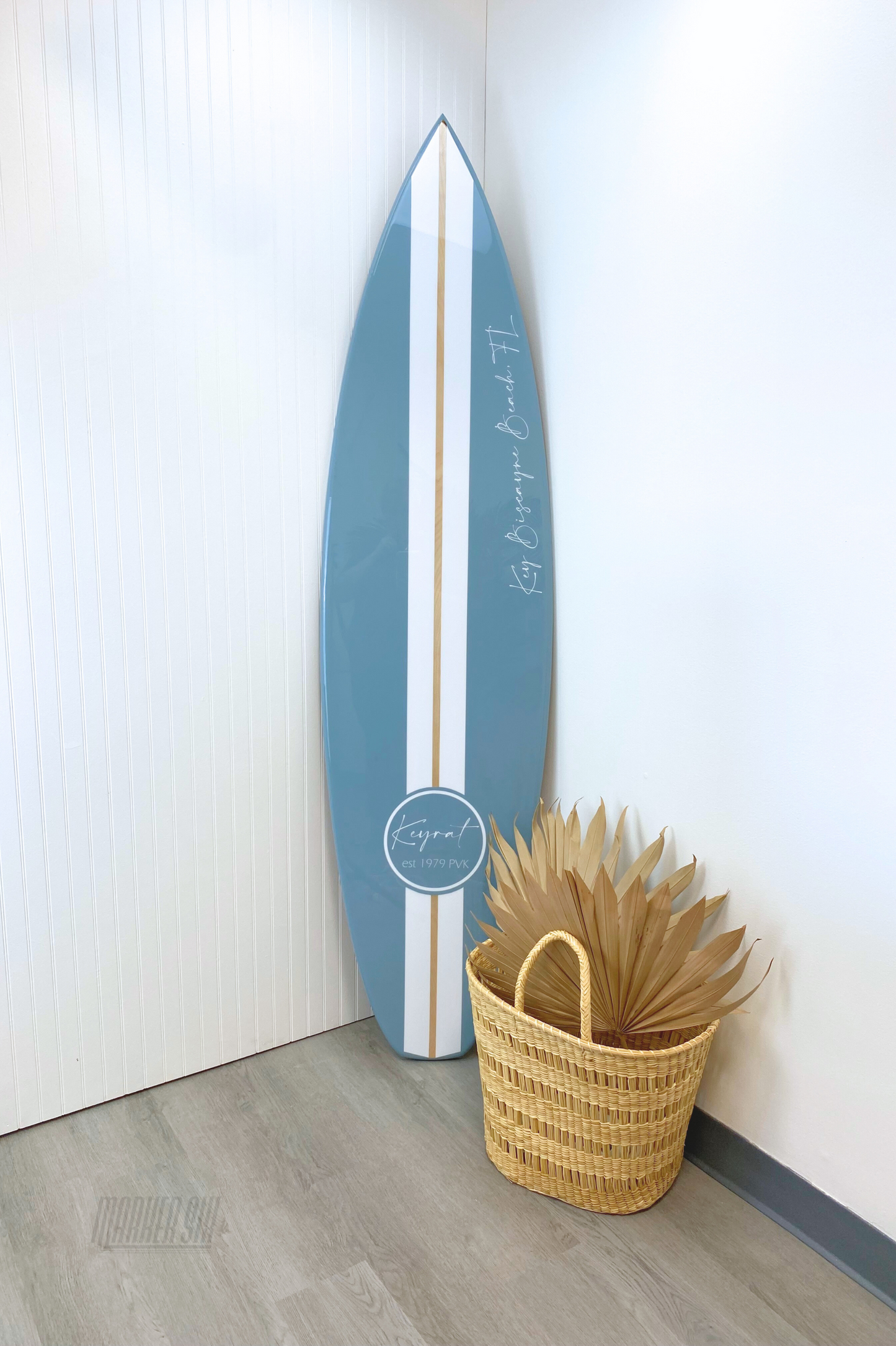 The Huntington Surfboard Wall Art