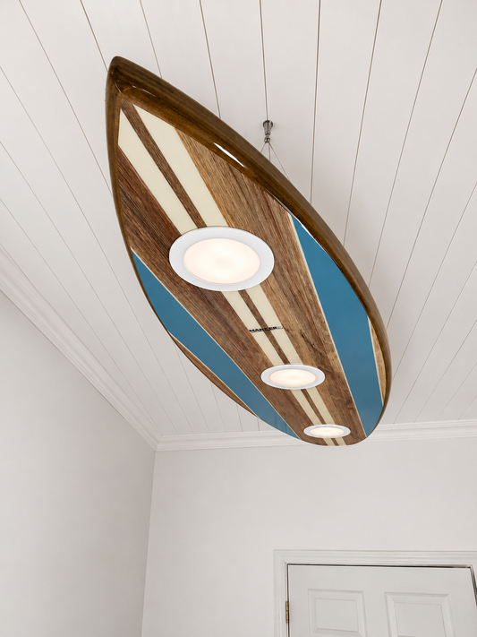 Surfboard Ceiling Light