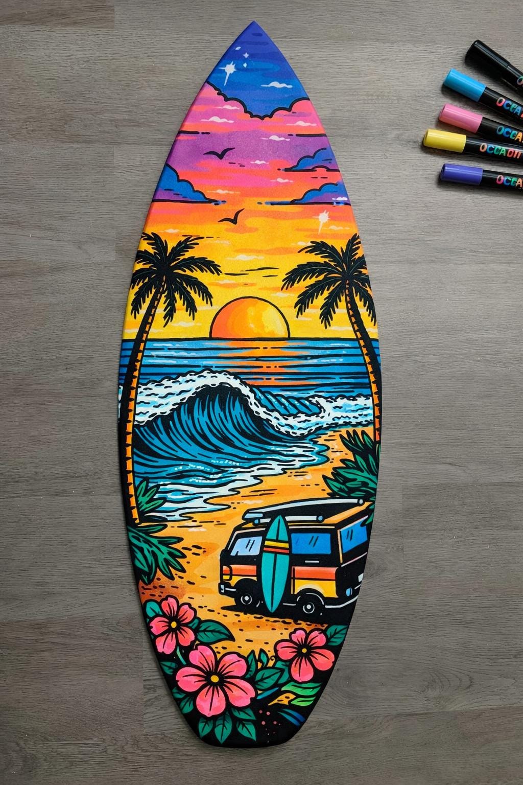 Unfinished Outdoor Waterproof Surfboard PVC Blank Various Sizes and Shapes
