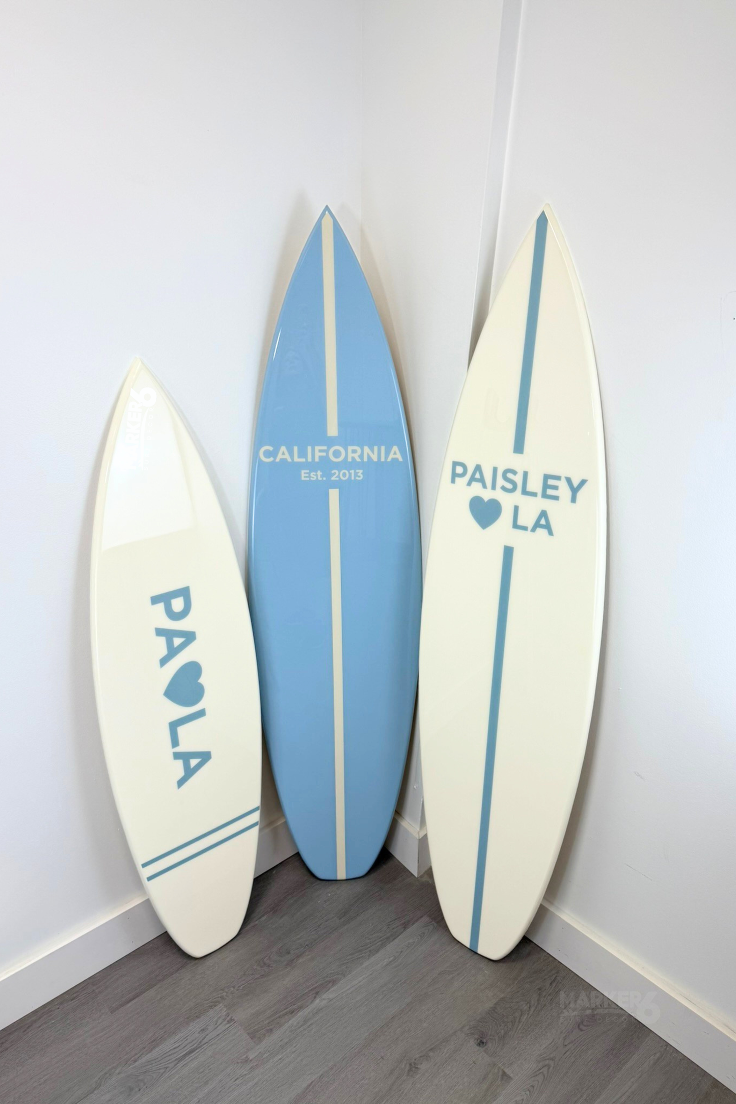 Custom Logo Single Color Shortboard Wall Hanger