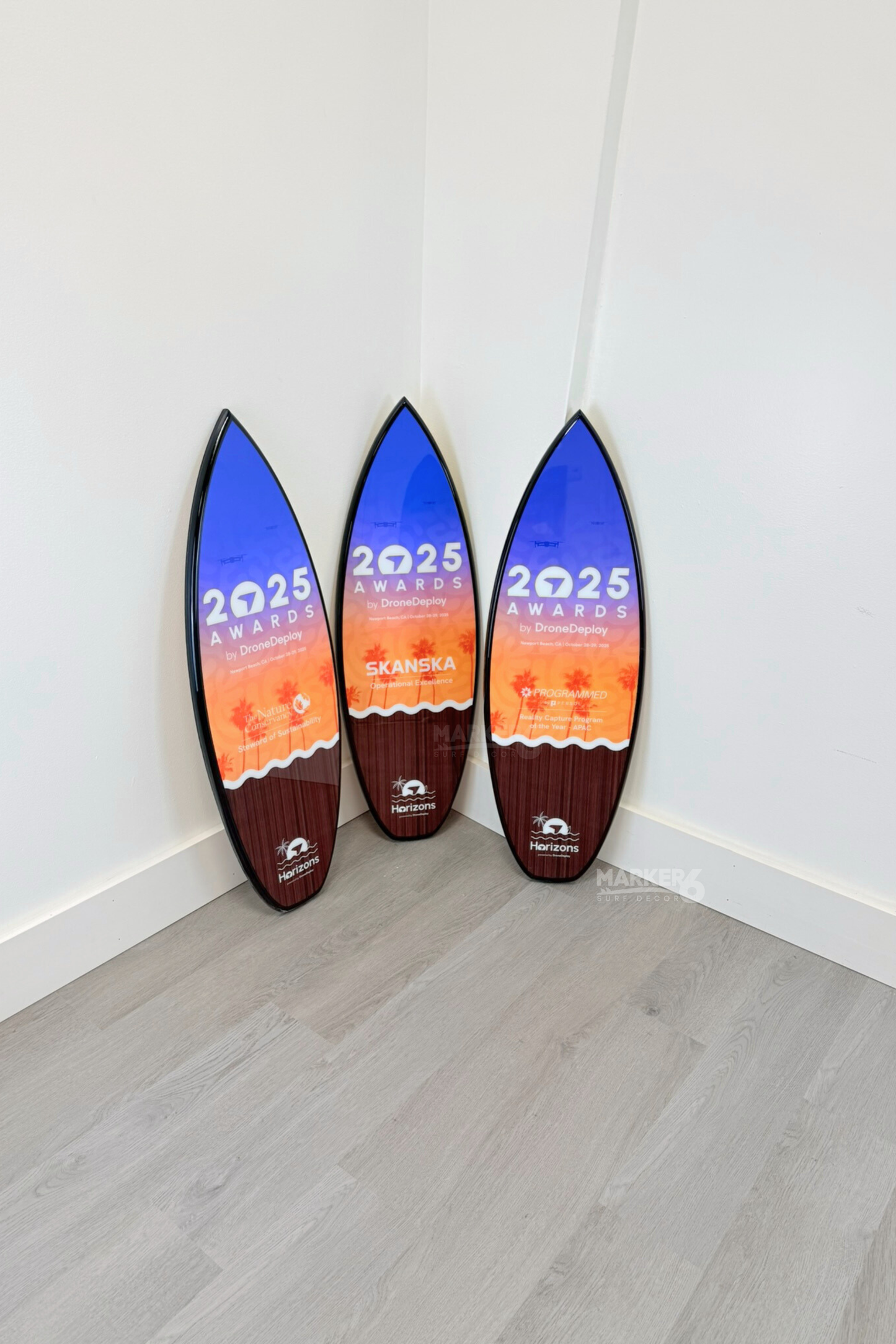 Custom Surfboard Awards for Business