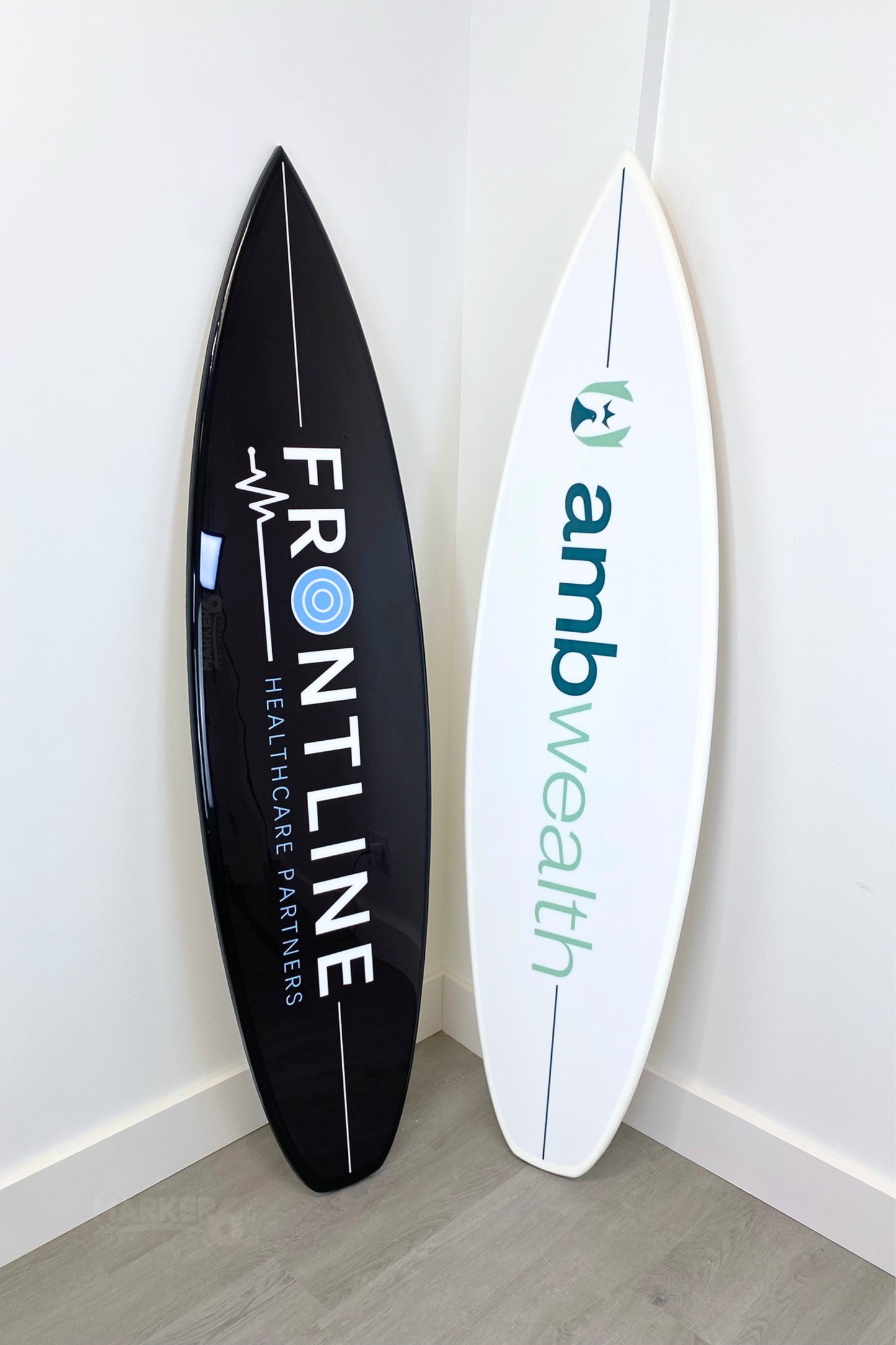 Custom Wrapped Shortboard Surfboard for Branding/Your Design