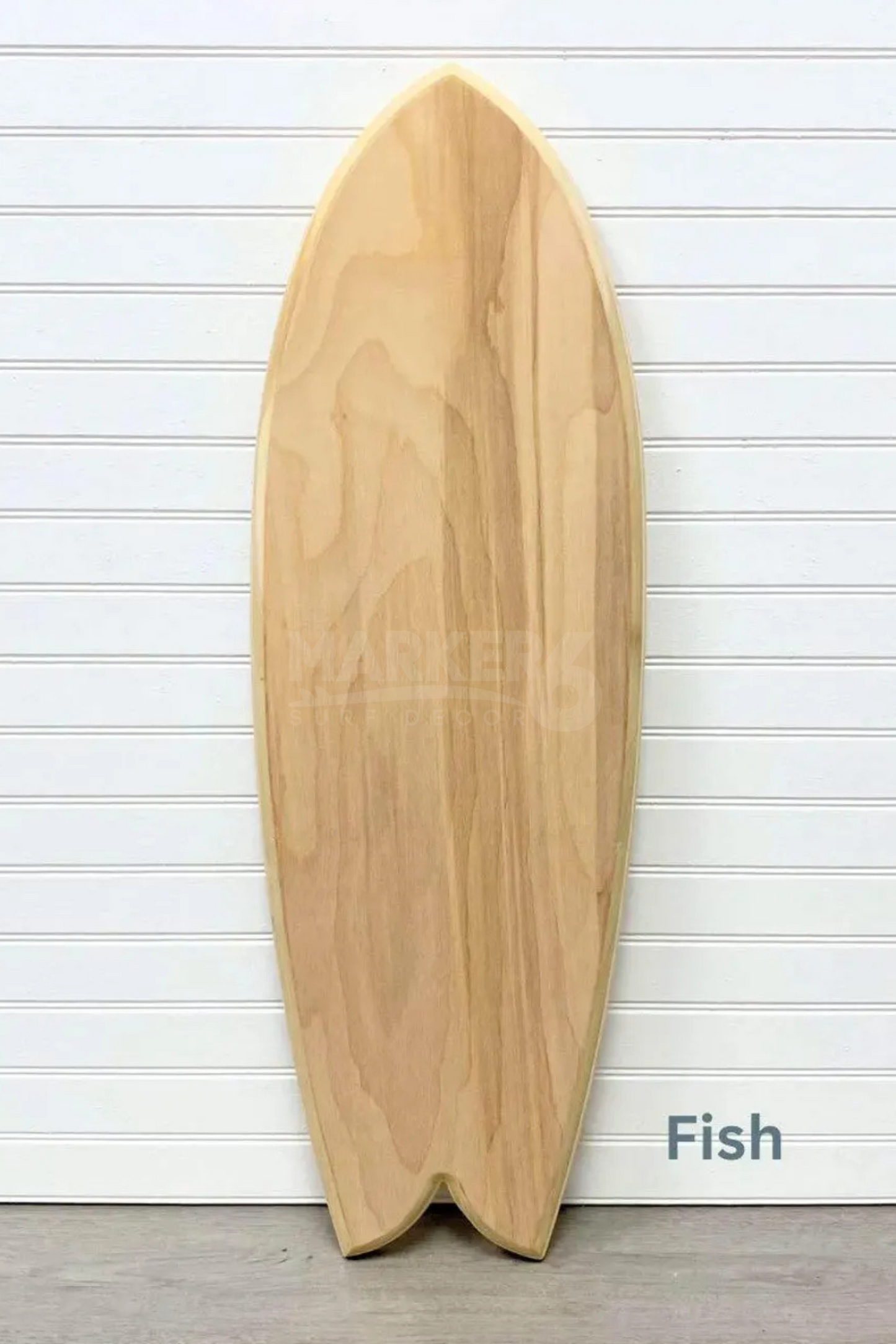 Unfinished Birch Wood Surfboard Blank