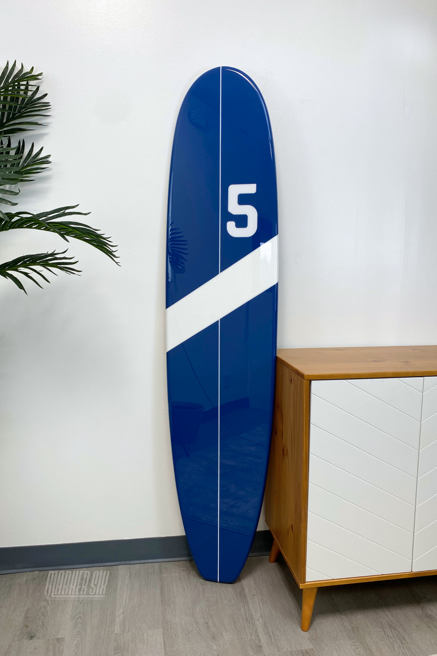 The Catamaran Wooden Surfboard Wall Decor Art