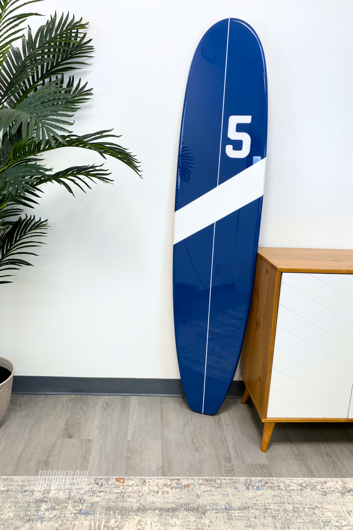 The Catamaran Wooden Surfboard Wall Decor Art