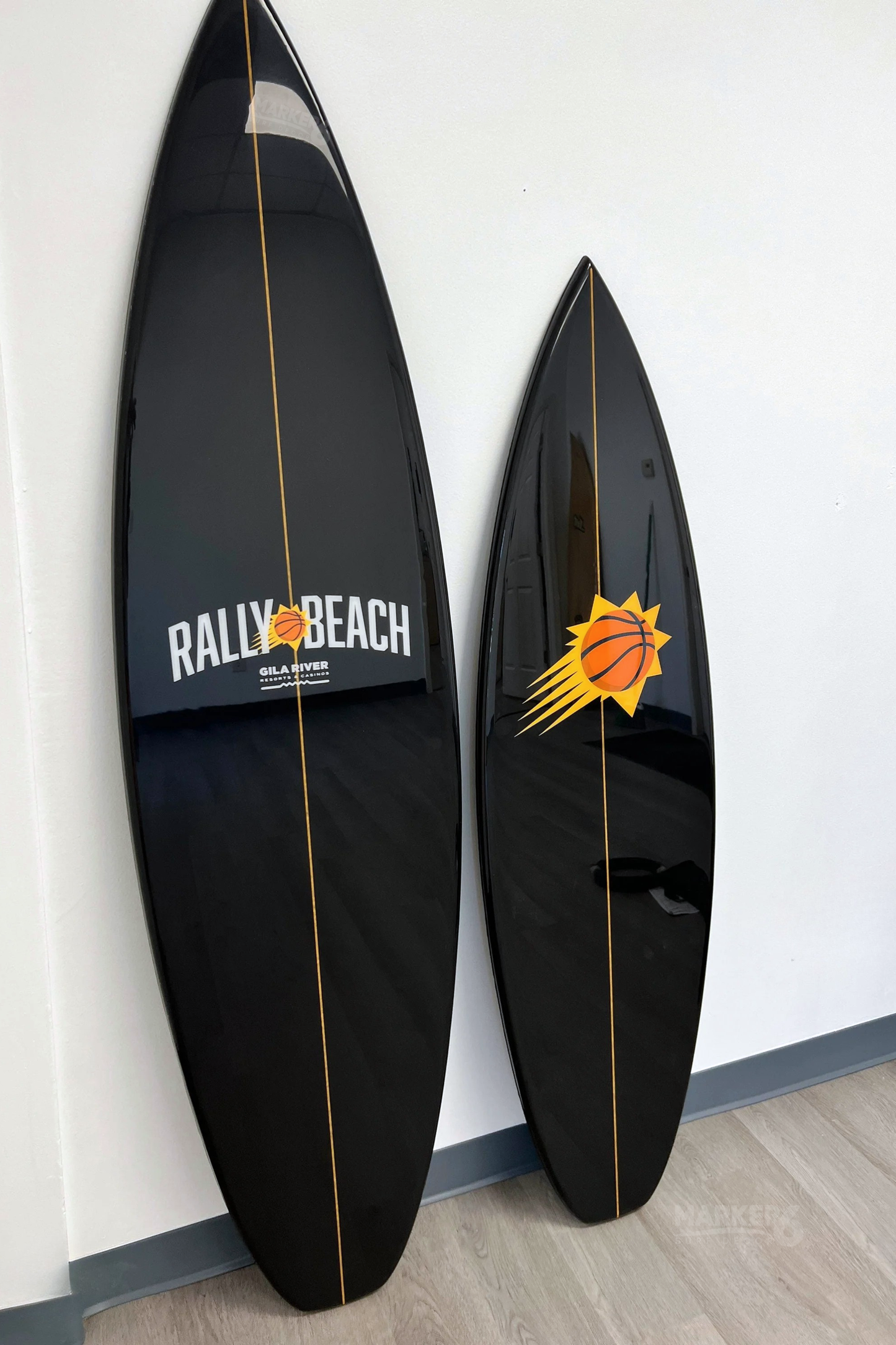 Custom Logo Single Color Shortboard Wall Hanger