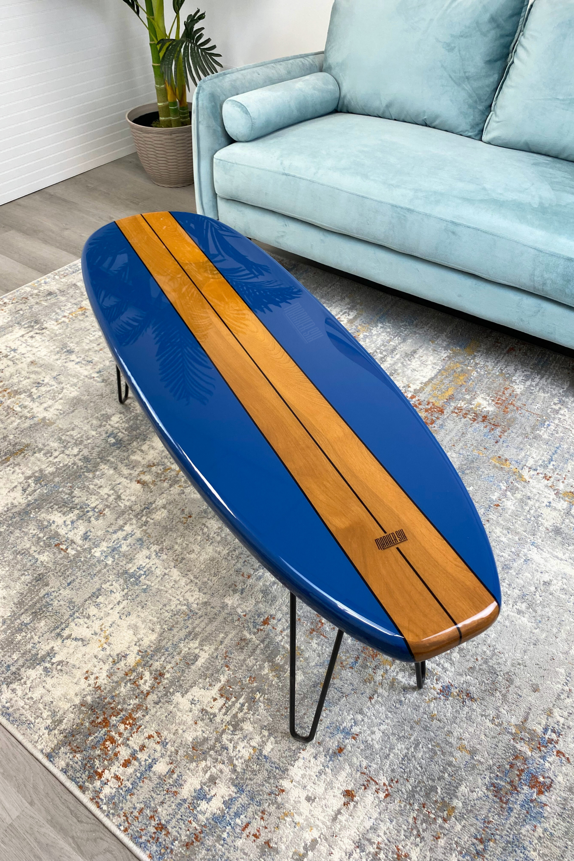 The Rogue Surfboard Coffee Table Marker Six