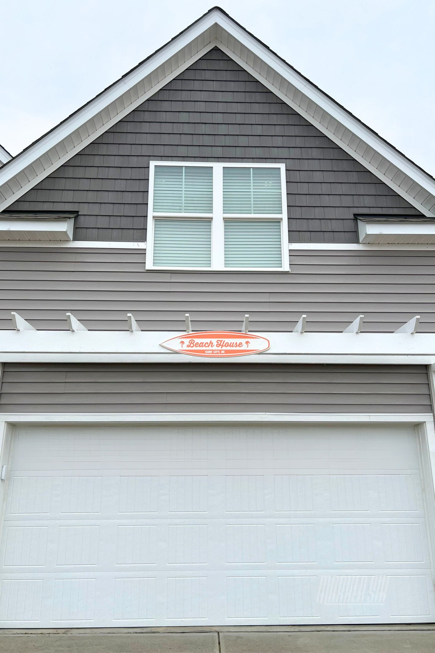 The Sandbar Custom Outdoor Shortboard Surfboard Beach House Sign