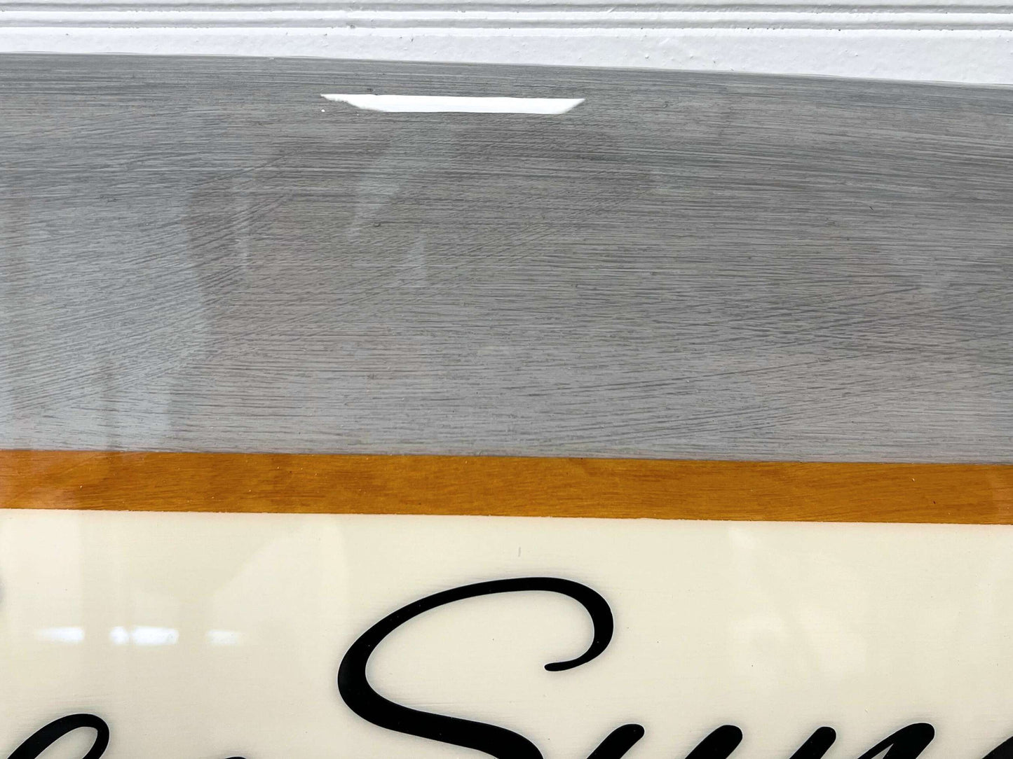 The Weathered Classic Surfboard Wall Art