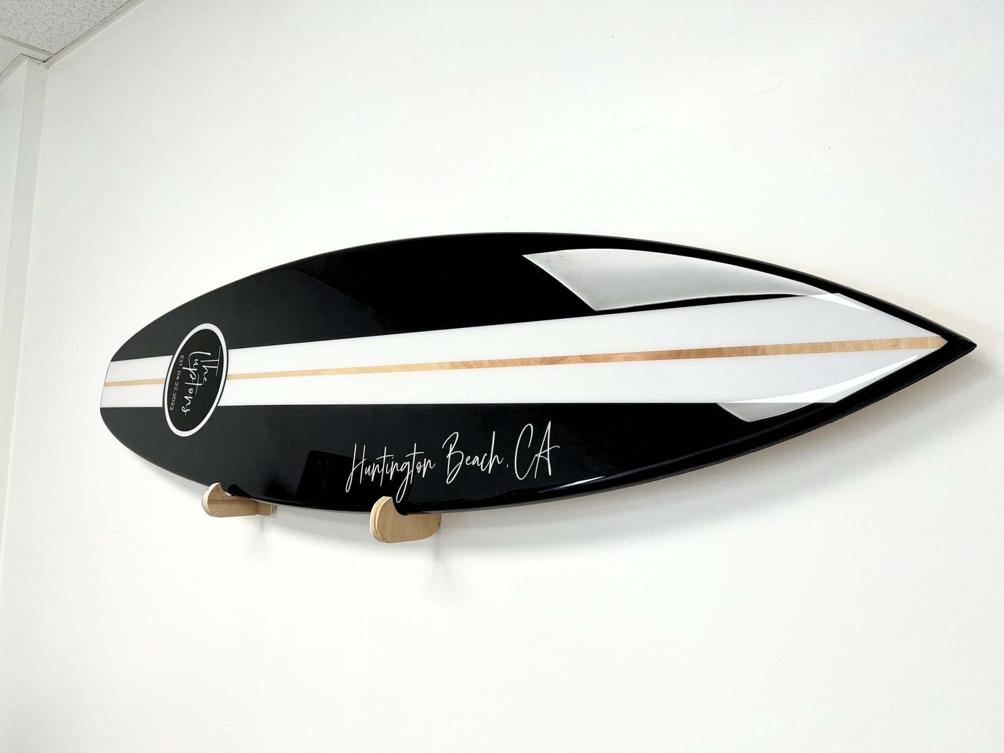 The Huntington Surfboard Wall Art