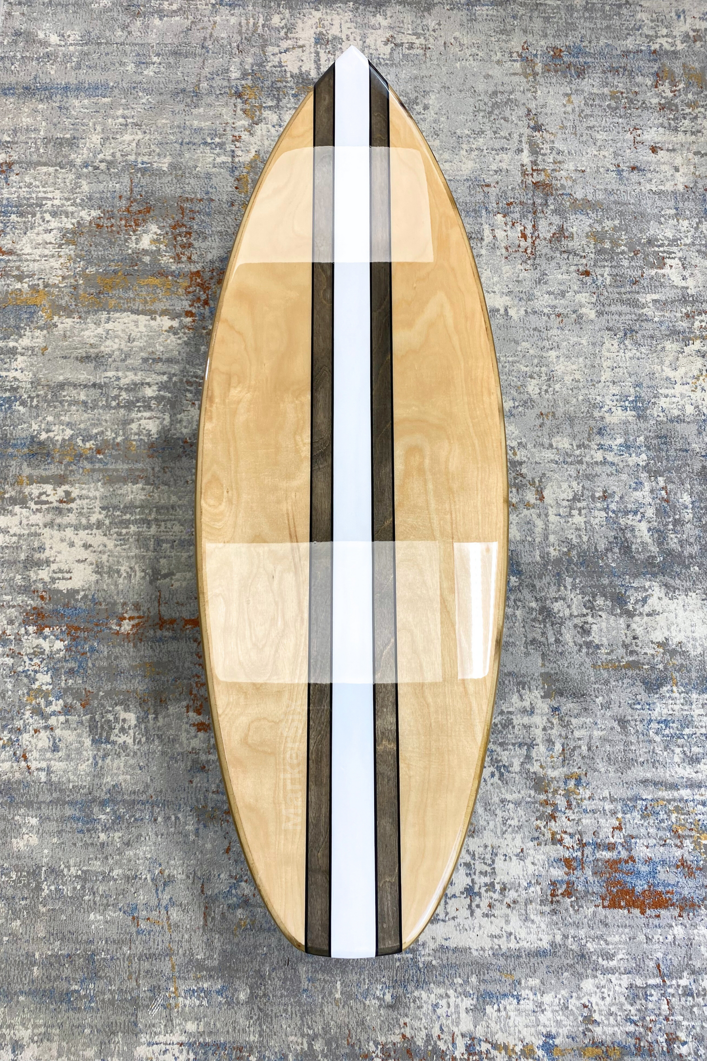 The Birch Biscuit Surfboard Coffee Table