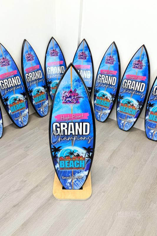 Custom Surfboard Awards for Business