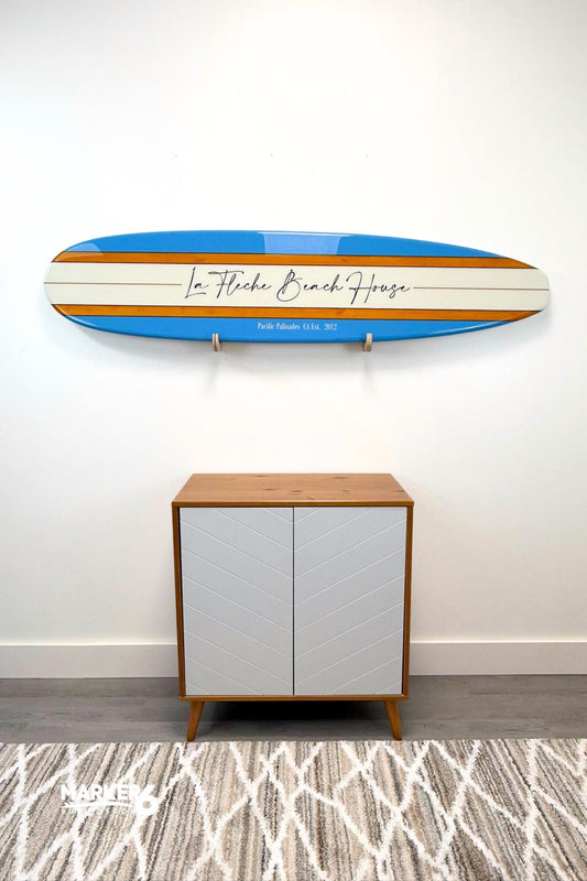 The Classic Outdoor PVC Surfboard Sign