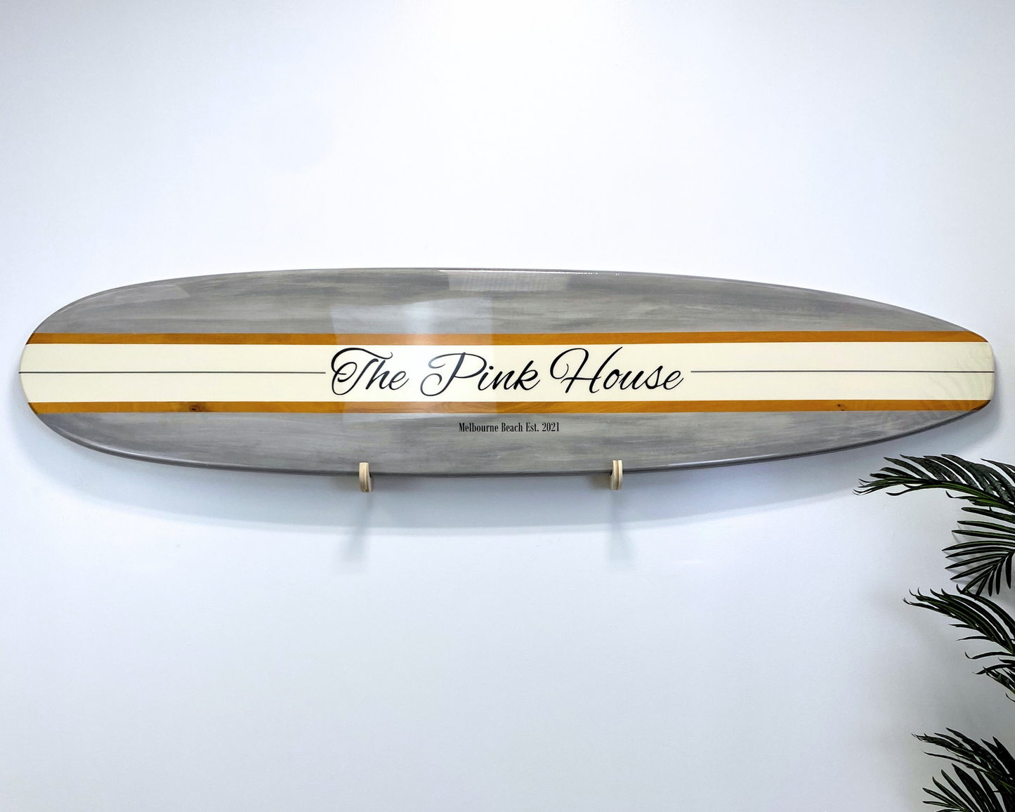The Weathered Classic Surfboard Wall Art