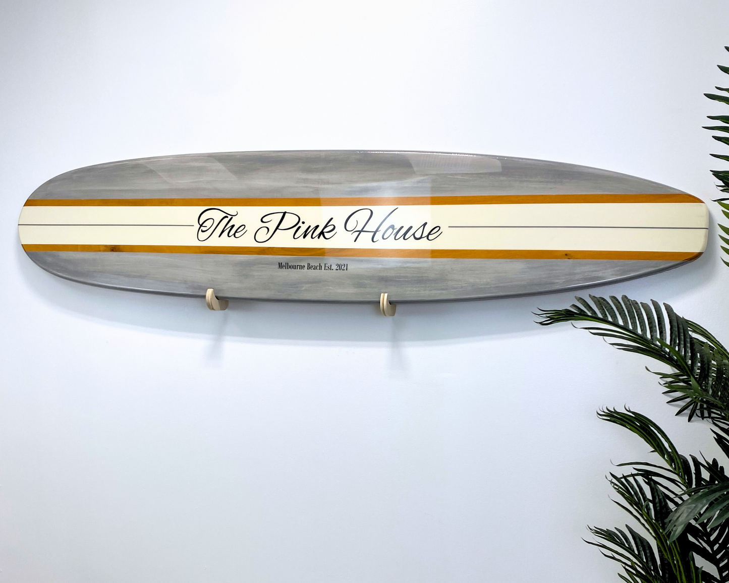 The Weathered Classic Surfboard Wall Art