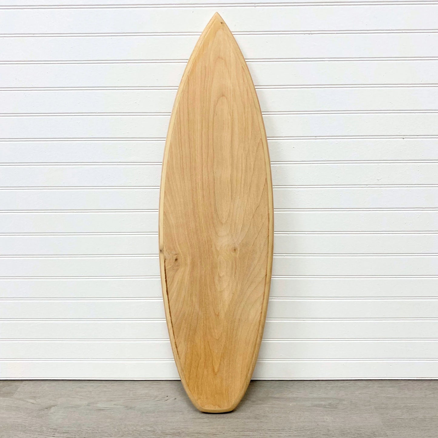 Unfinished Birch Wood Surfboard Blank