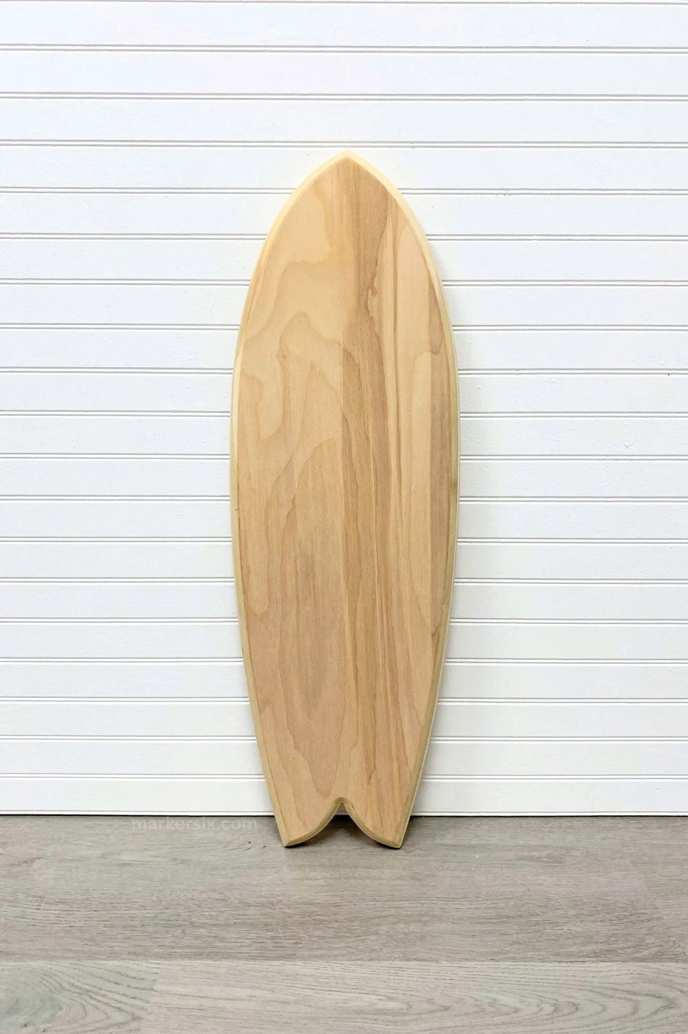 Unfinished Birch Wood Surfboard Blank