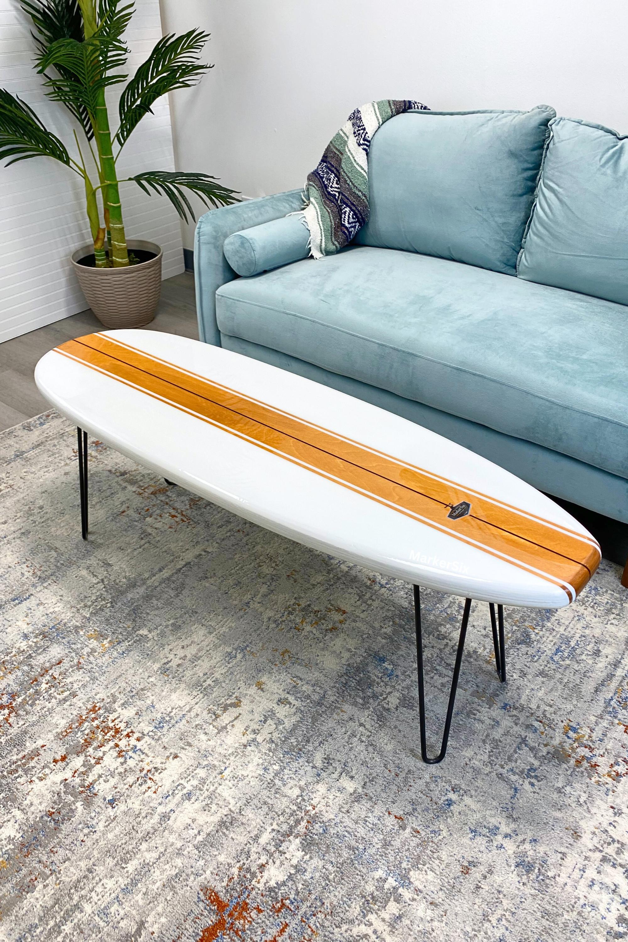Surfboard Coffee Tables – Marker Six