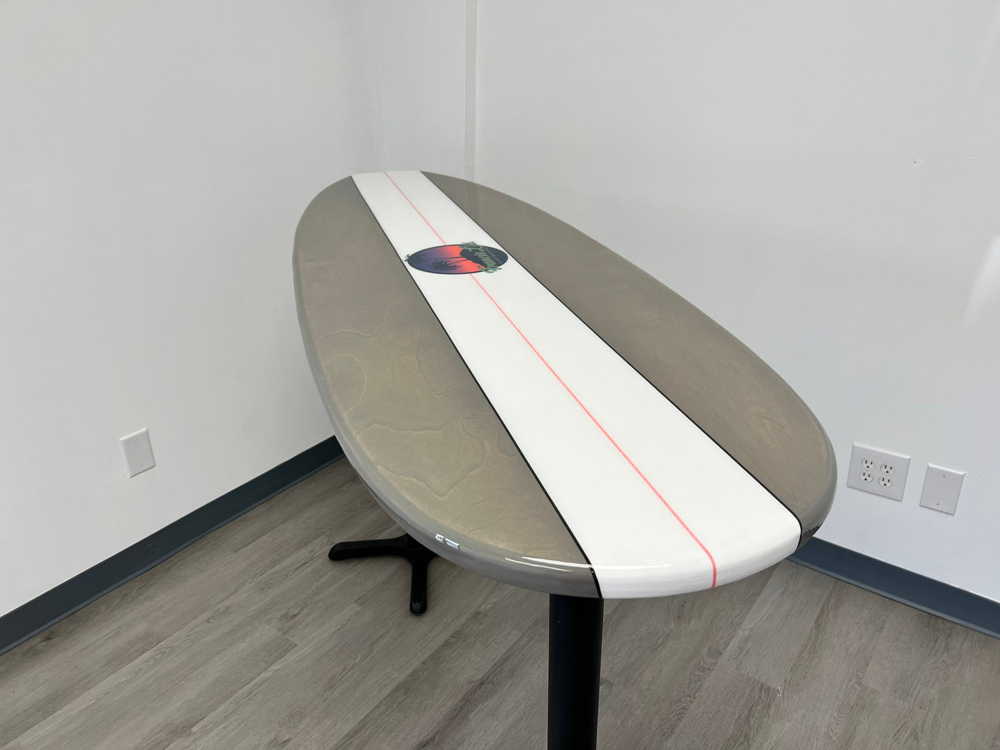 The Salty Padillac Surfboard Bar