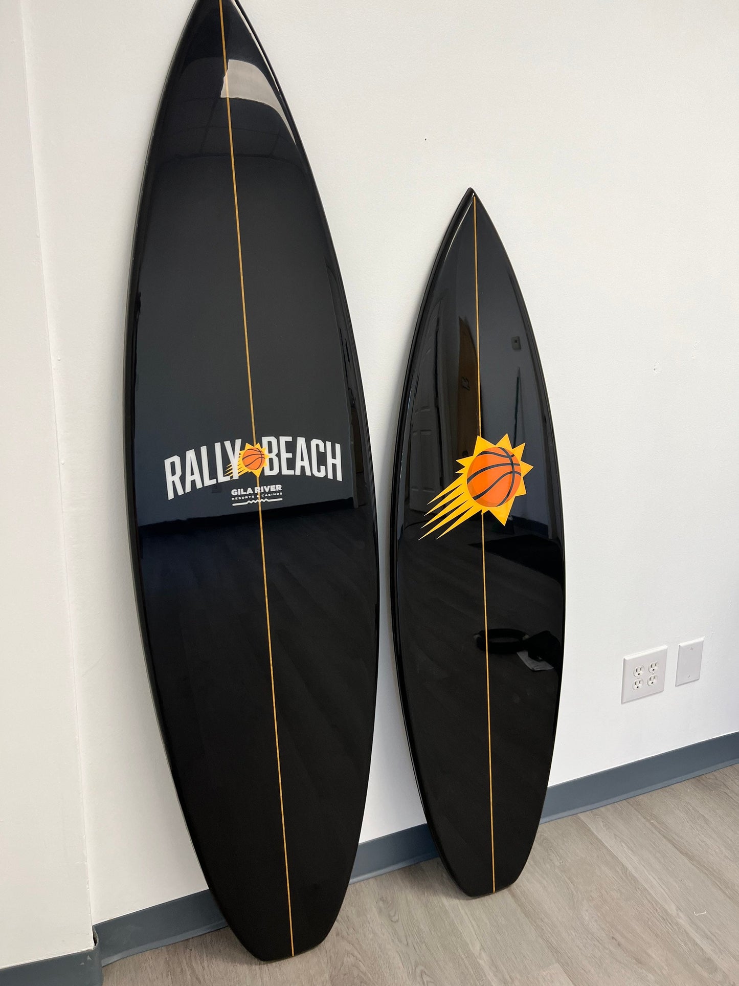 Custom Logo Single Color Shortboard Wall Hanger