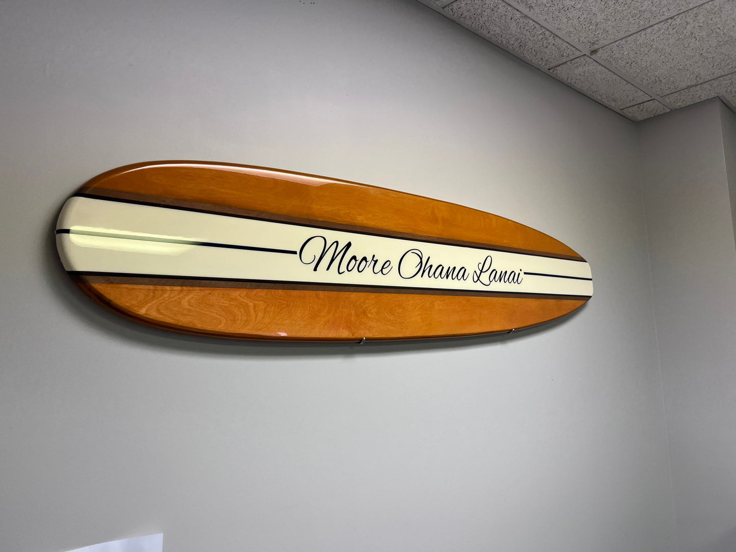 The Aloha Surfboard Wall Decor
