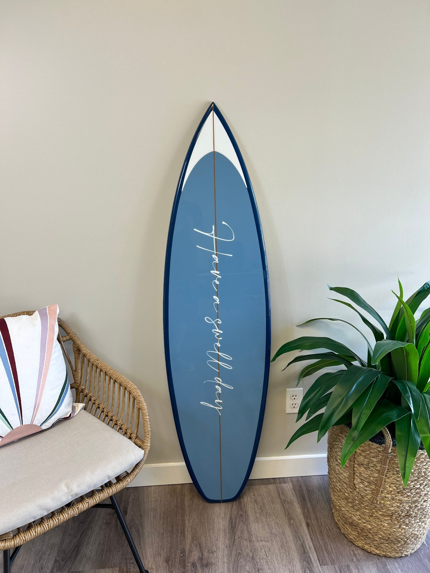 The Swell Day Surfboard Wall Art