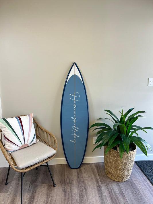 The Swell Day Surfboard Wall Art