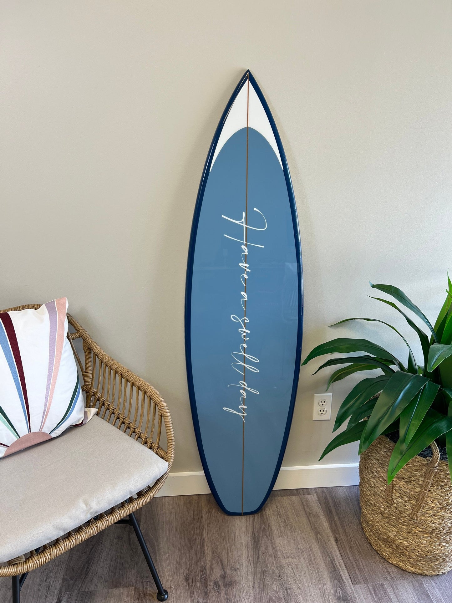 The Swell Day Surfboard Wall Art